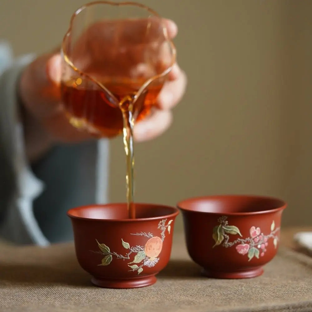 Duo Zi Duo Fu 180cc - Yixing Handmade Gaiwan 江苏宜兴