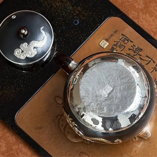 Fei Long Zai Tian 200cc - Handmade silver pot zycschina