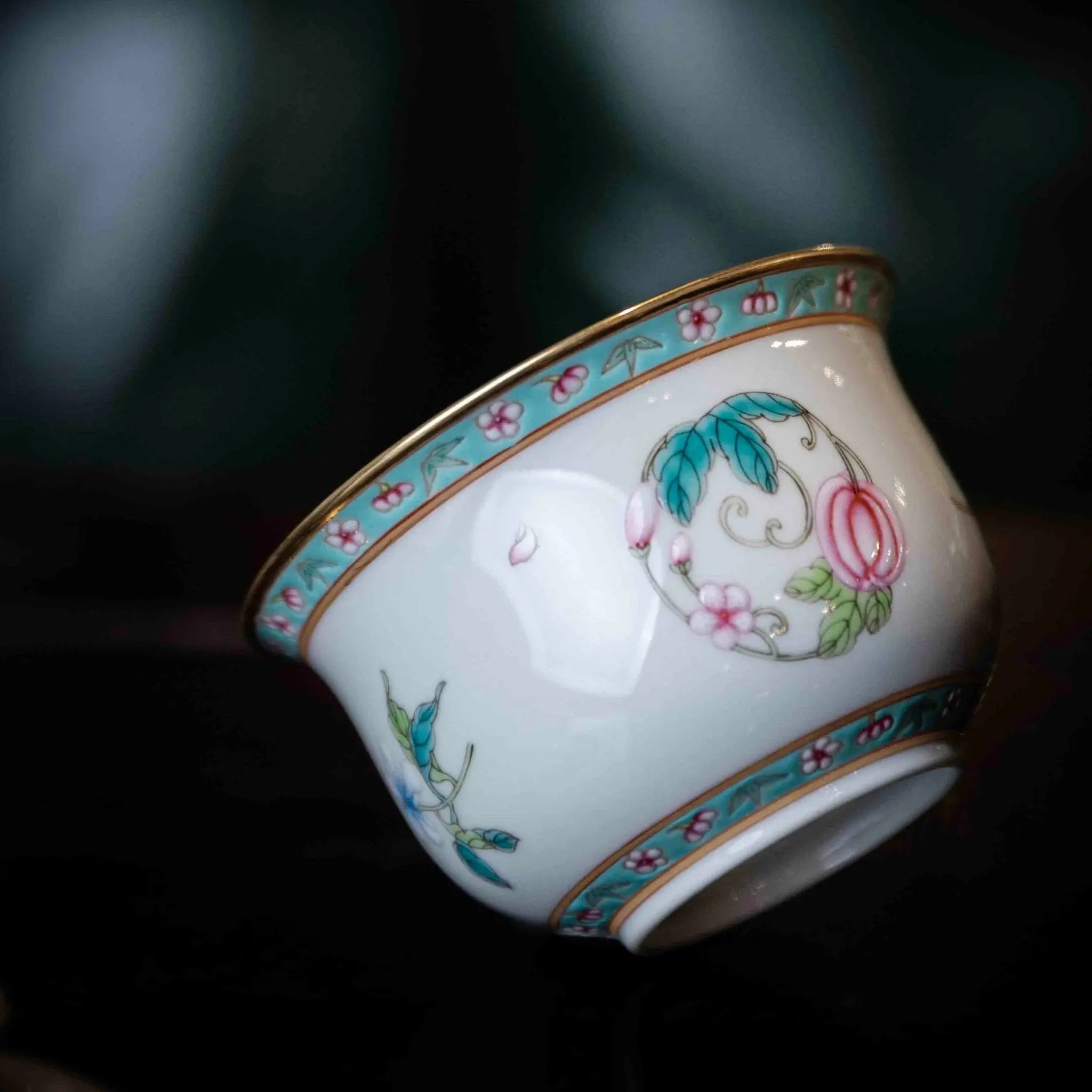 Fo Shou Gua 130cc - Jing De Zhen Porcelain Gaiwan zycschina
