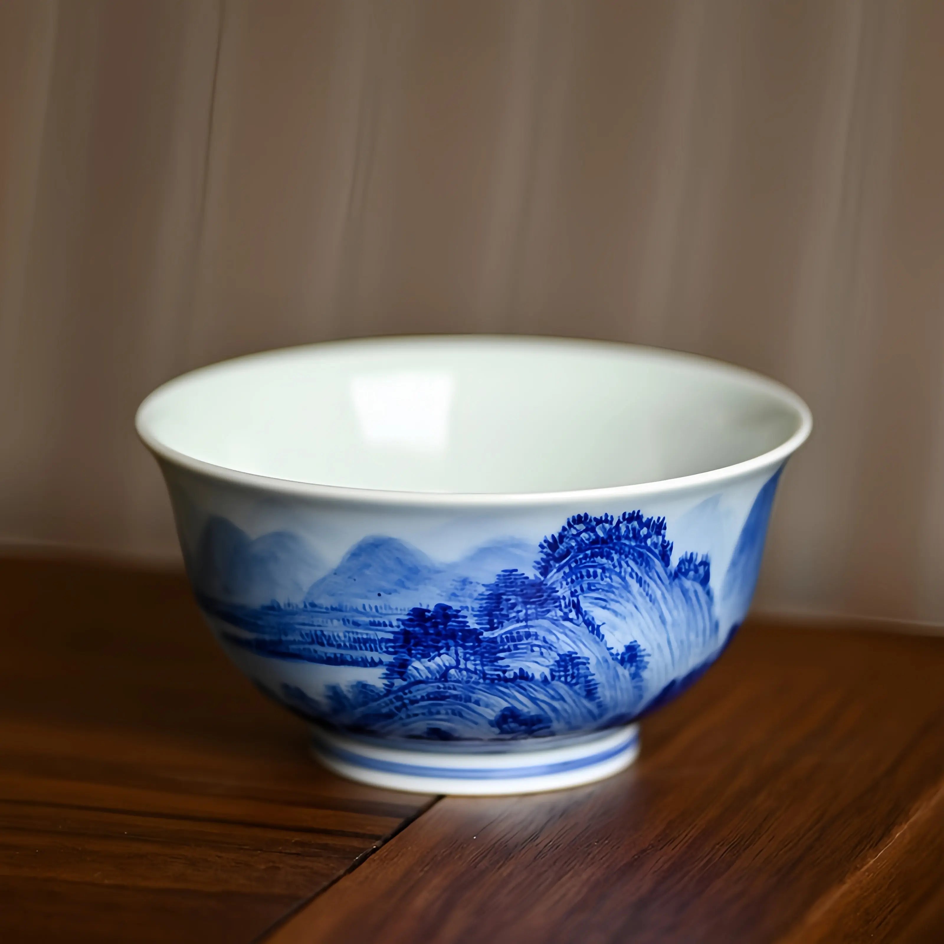 Fu Chun Shan Ju 165cc - Jing De Zhen Porcelain Gaiwan zycschina