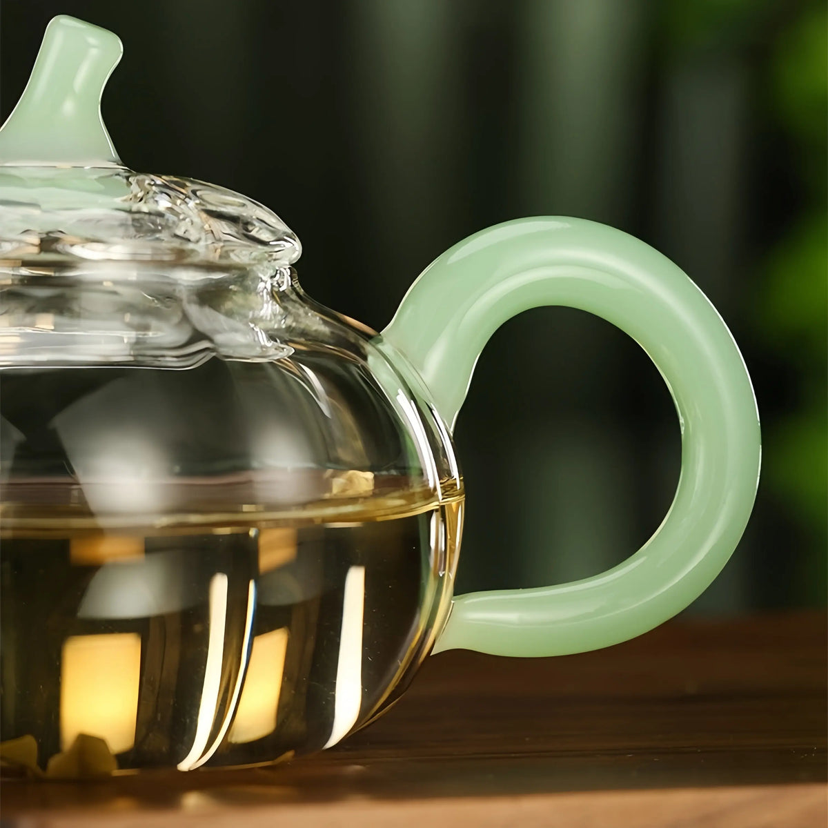 Fu Man 180cc - Glass teapot zycschina