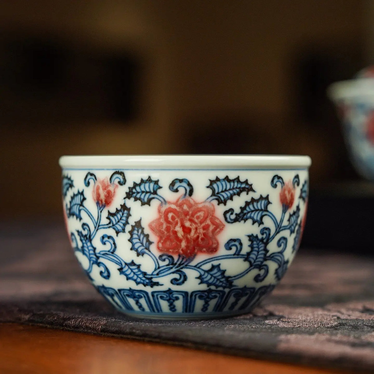 Fu Rong Hua 140cc - Jingdezhen Porcelain Gaiwan zycschina