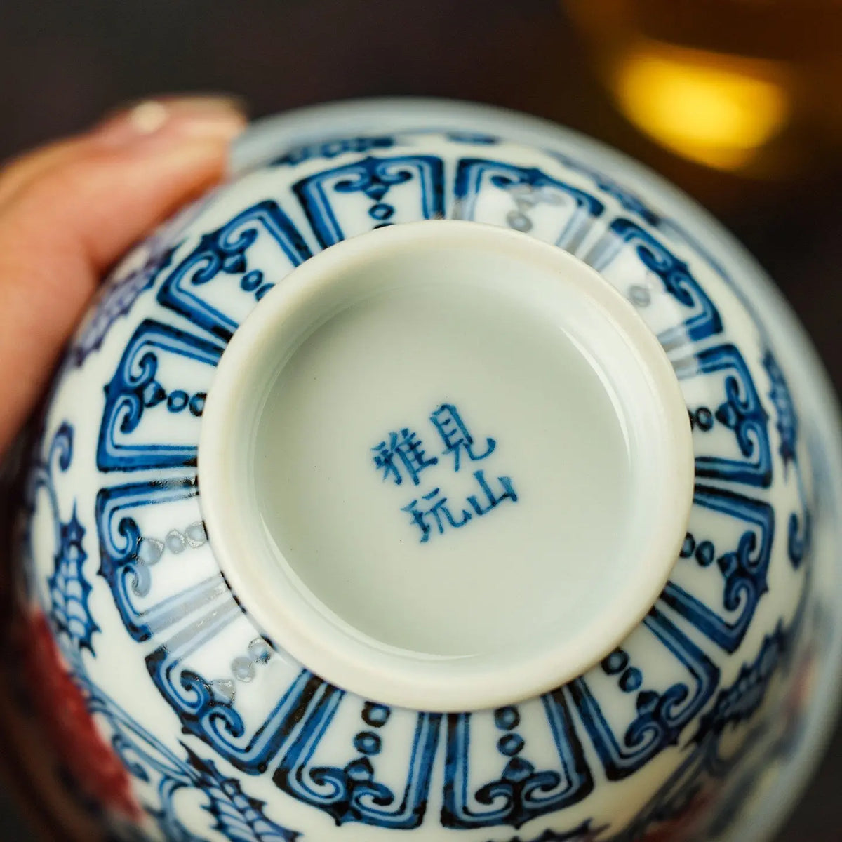 Fu Rong Hua 140cc - Jingdezhen Porcelain Gaiwan zycschina