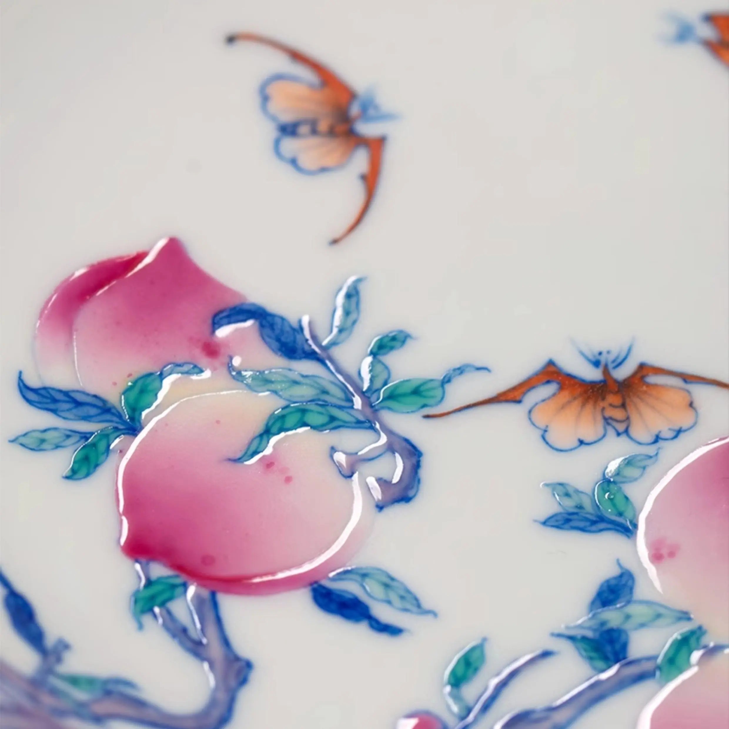 Fu Shou Mian Mian - Jing De Zhen Porcelain Gaiwan zycschina