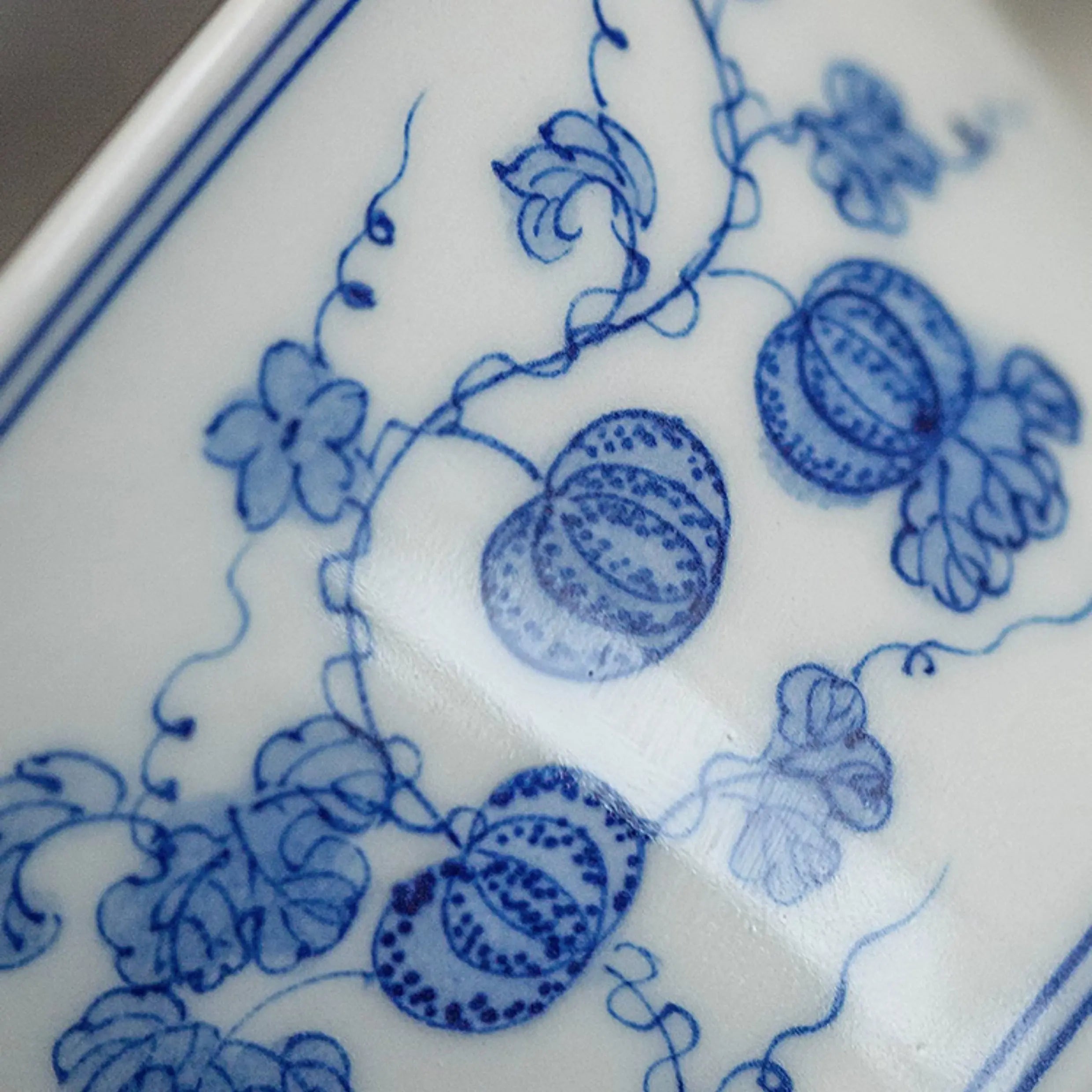 Fu Shou San Duo - Jing De Zhen Porcelain Gaiwan zycschina