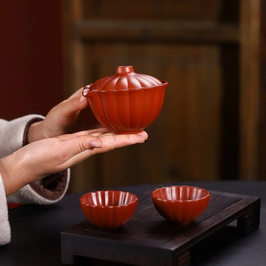 Ge Sang Zhan 150cc - Yixing Handmade Gaiwan 江苏宜兴