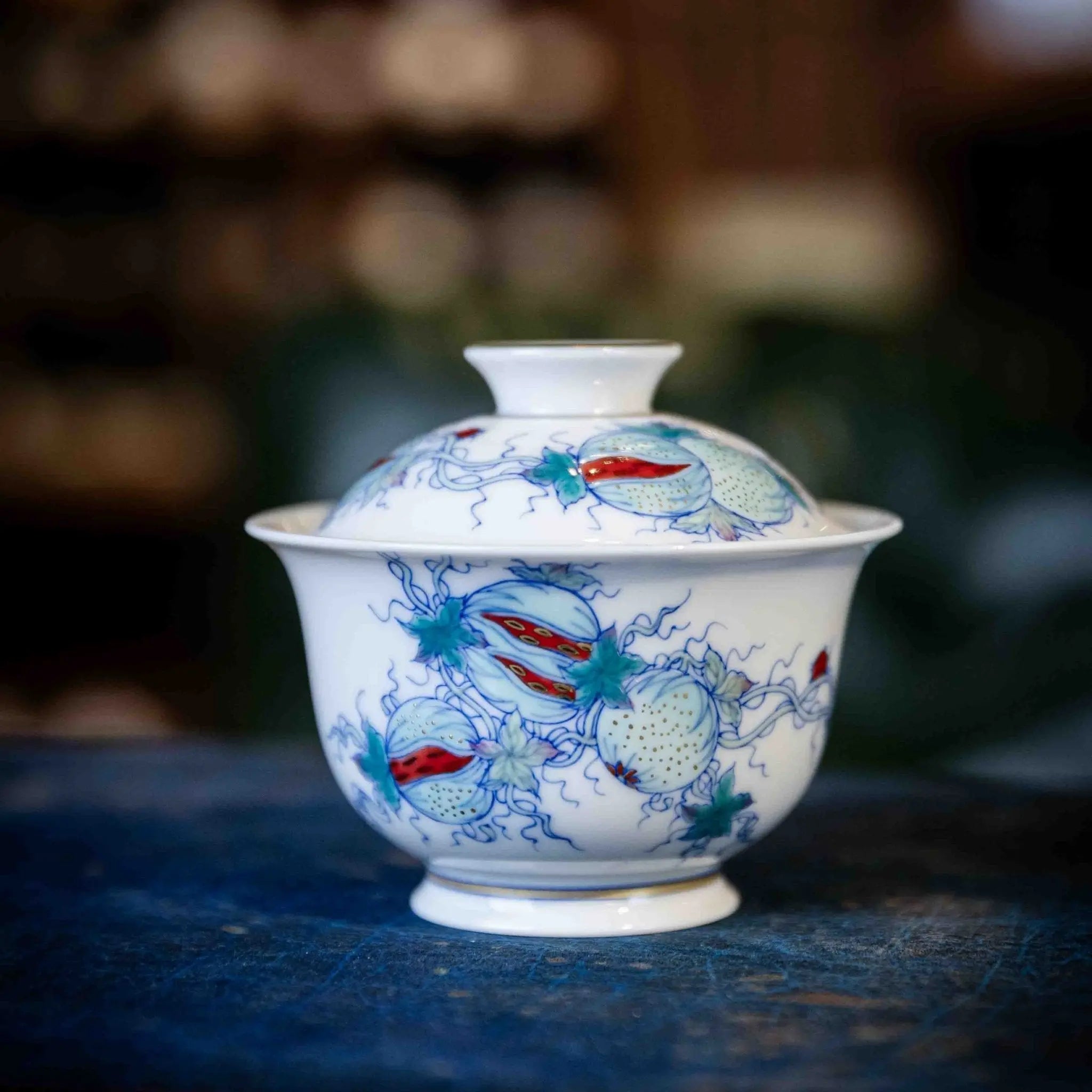 Gua Die Mian Mian 110cc - Jing De Zhen Porcelain Gaiwan zycschina