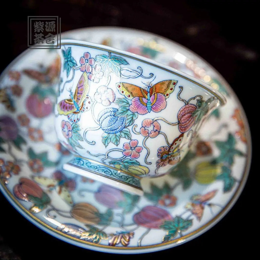 Gua Die Mian Mian - Jing De Zhen Porcelain Gaiwan zycschina