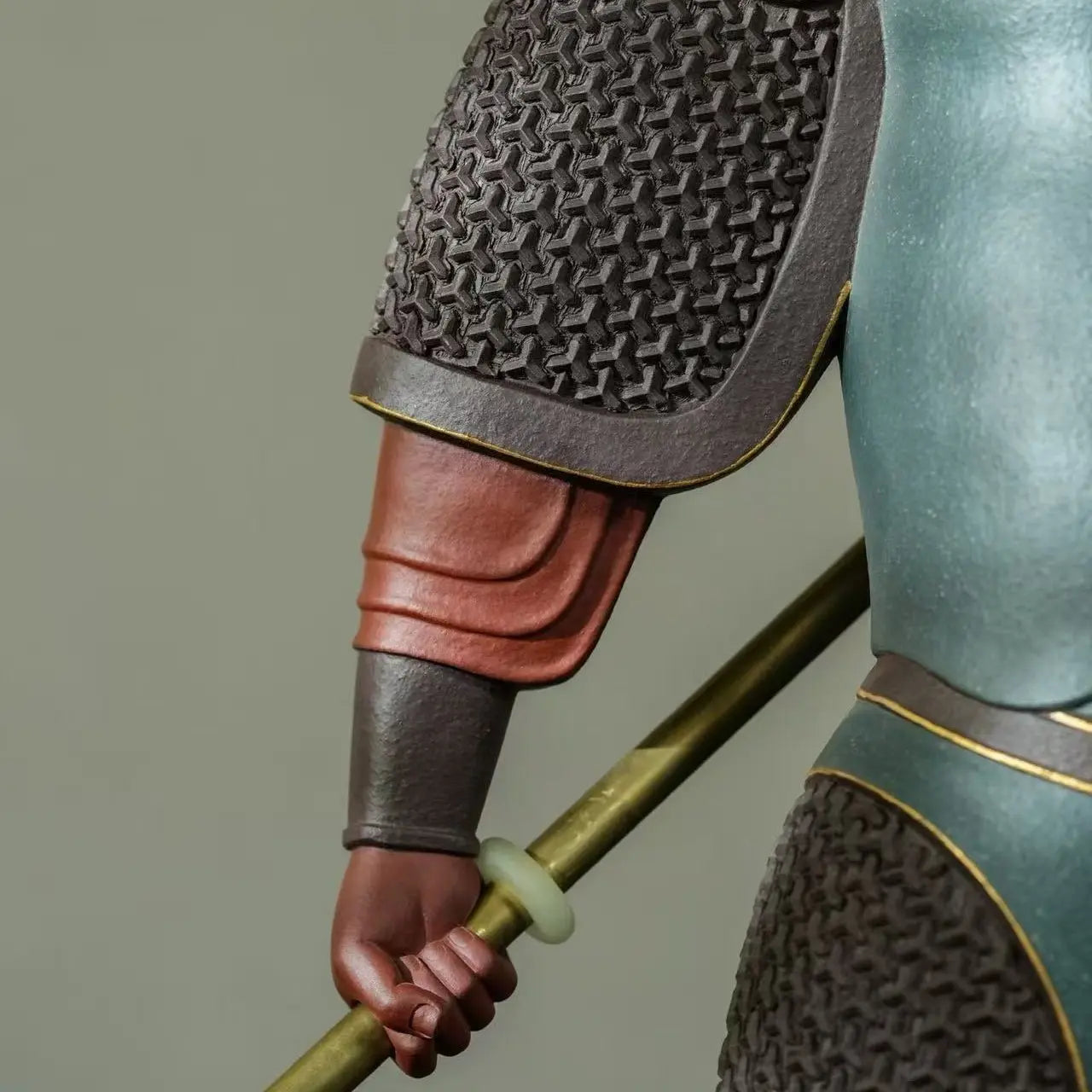 Guan Gong - Zisha Sculpture 江苏宜兴