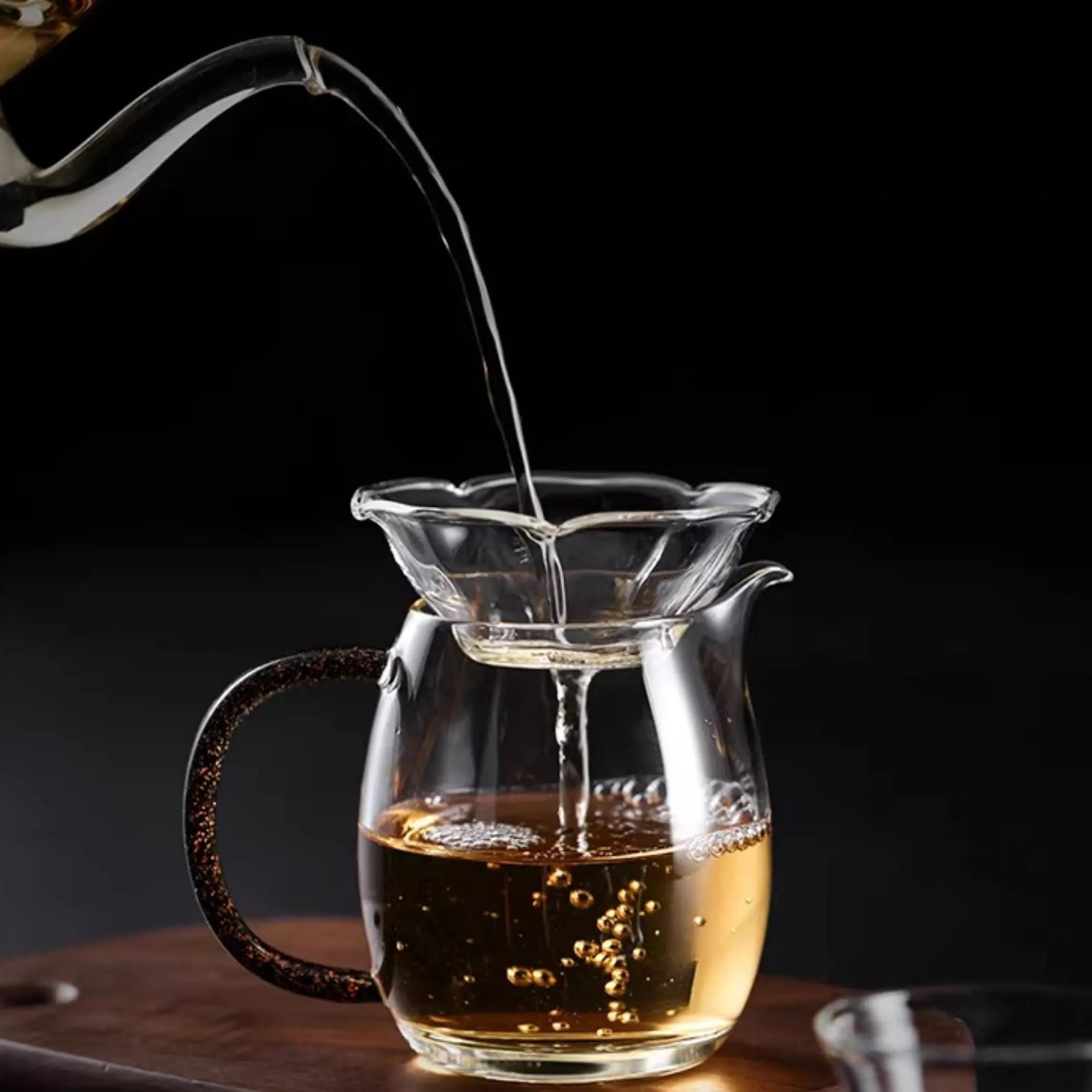Guan Shan - Glass tea strainer zycschina
