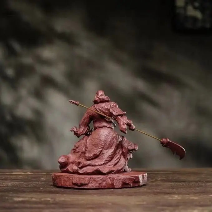 Guan Yu - Zisha Sculpture 江苏宜兴