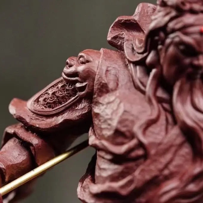 Guan Yu - Zisha Sculpture 江苏宜兴