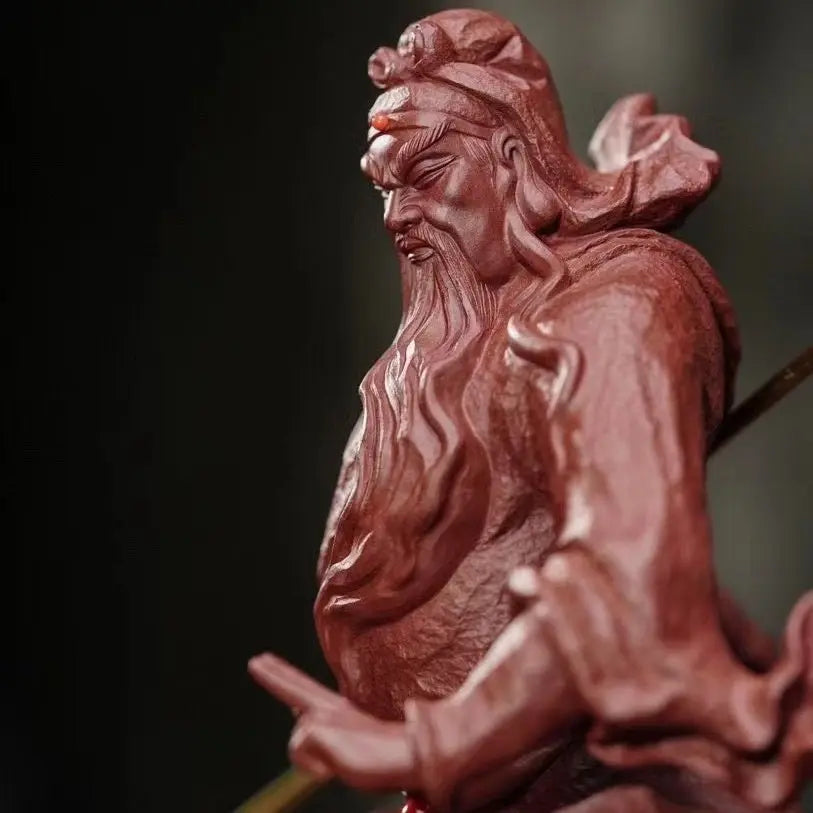 Guan Yu - Zisha Sculpture 江苏宜兴