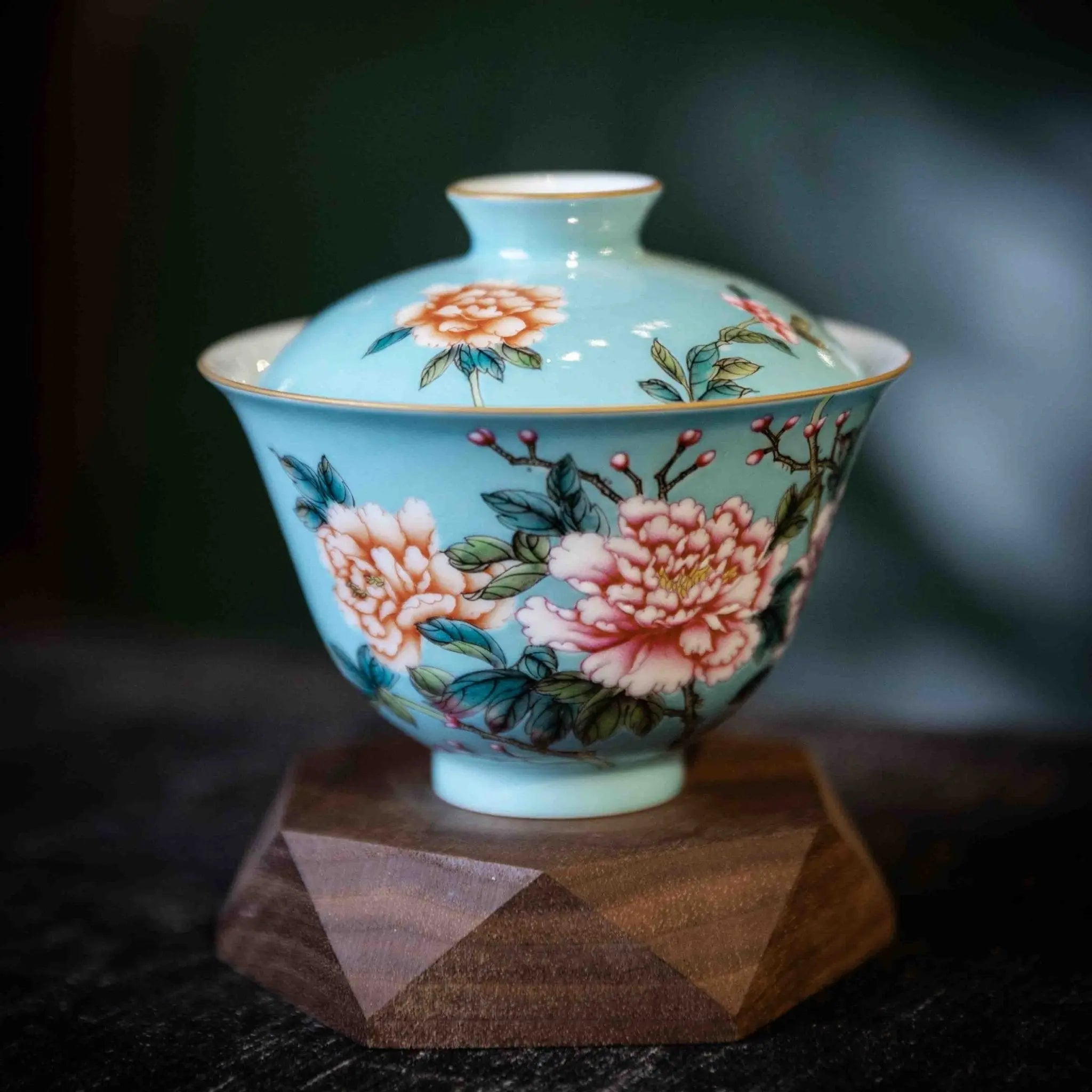Guo Se Tian Xiang 150cc - Jing De Zhen Porcelain Gaiwan zycschina