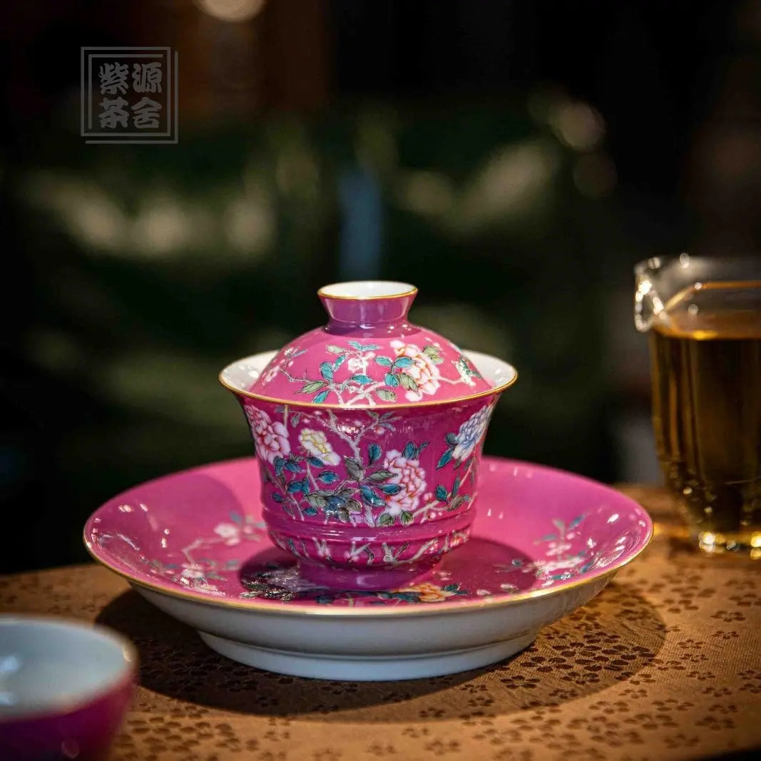 Guo Se Tian Xiang - Jing De Zhen Porcelain Gaiwan zycschina