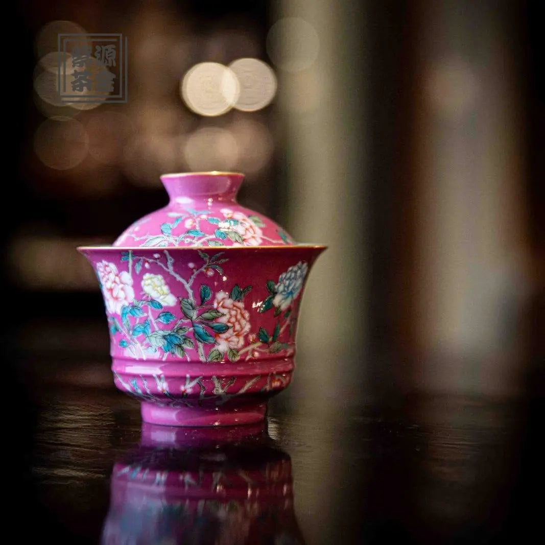 Guo Se Tian Xiang - Jing De Zhen Porcelain Gaiwan zycschina