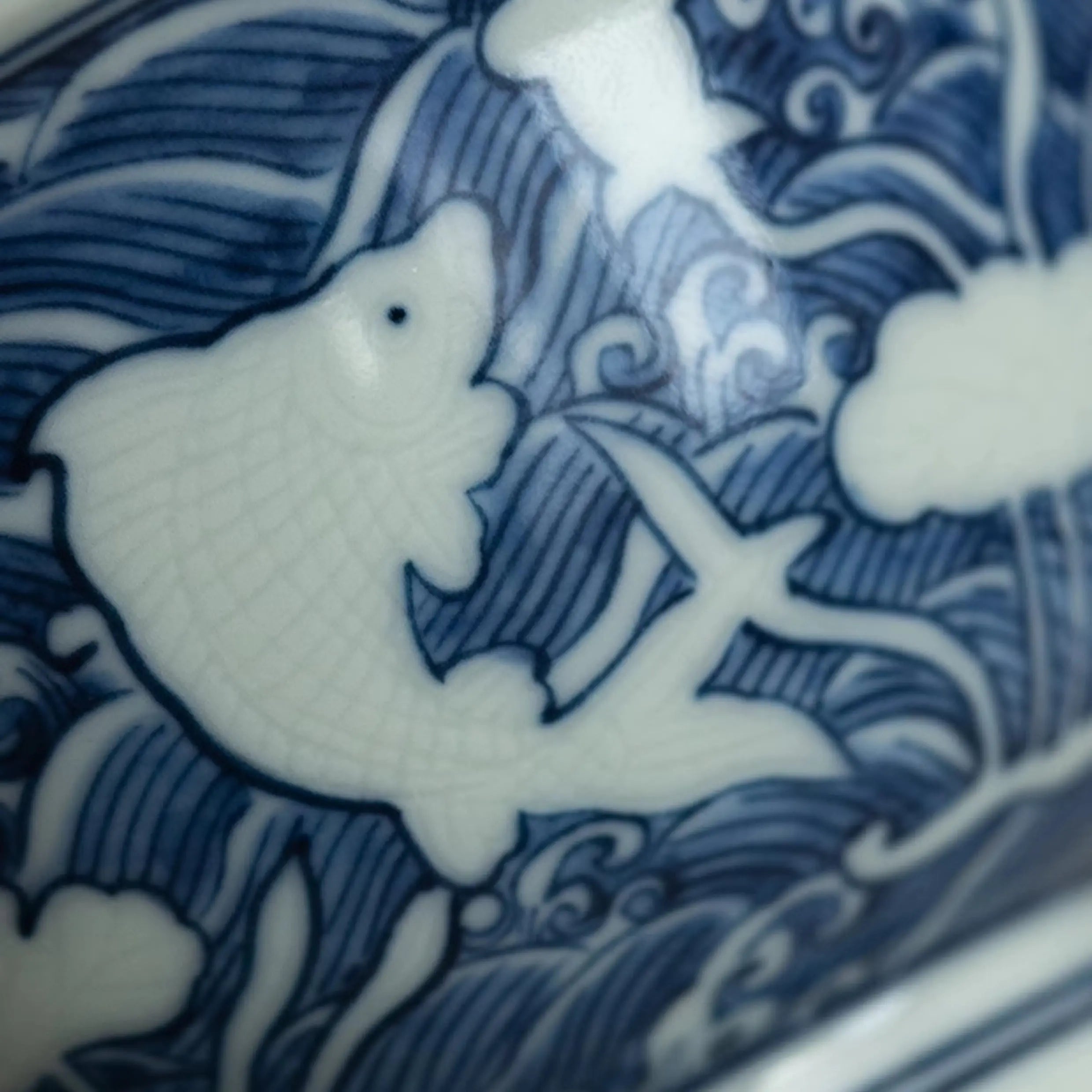 Hai Shui Yu Zao Wen - Jing De Zhen Porcelain Teacup zycschina