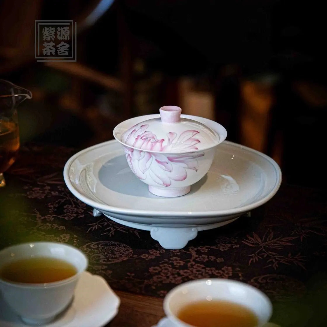He Hua - Jing De Zhen Porcelain Gaiwan zycschina
