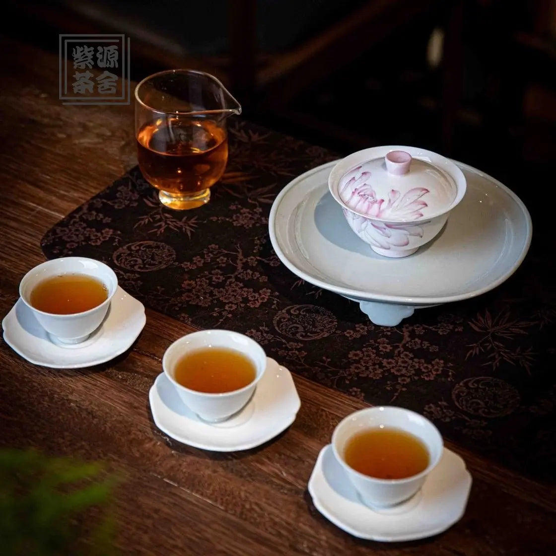 He Hua - Jing De Zhen Porcelain Gaiwan zycschina