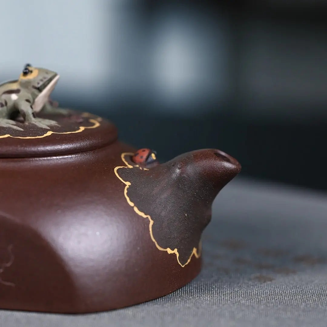 He Tang Qing Qu 150cc - Yixing Handmade Teapot 江苏宜兴