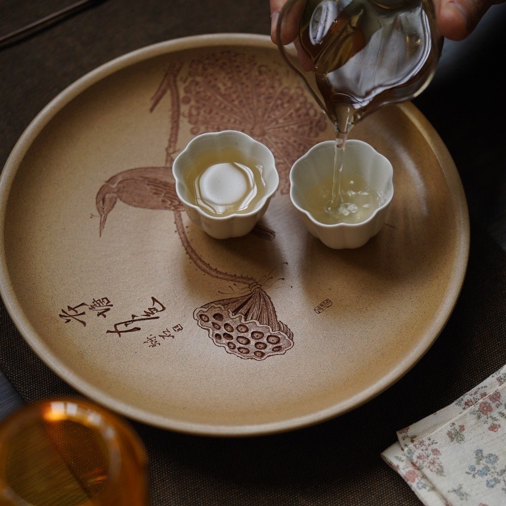 He Tang Yue Se - Dry Bubble Tray 江苏宜兴