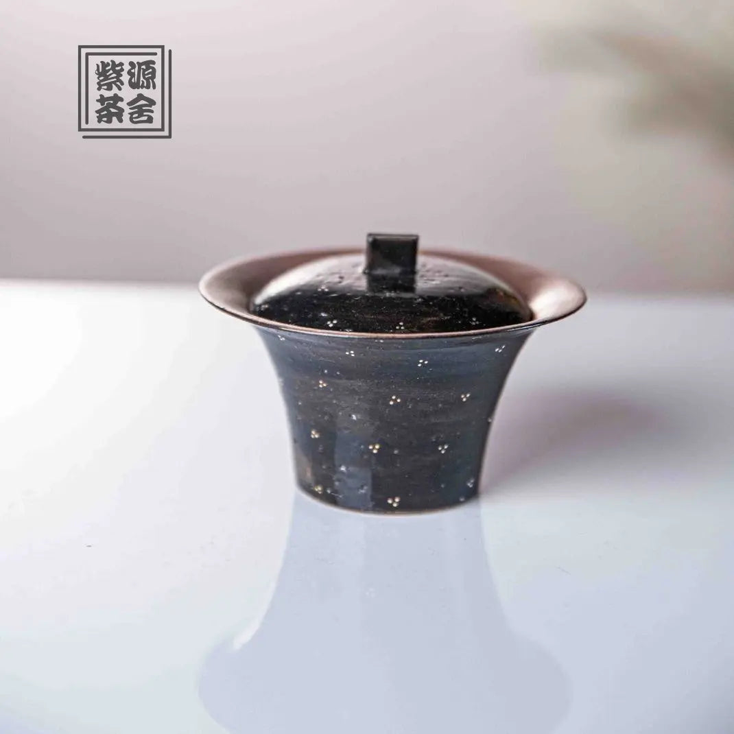 Hei Mei Hua Dian - Jing De Zhen Porcelain Gaiwan zycschina
