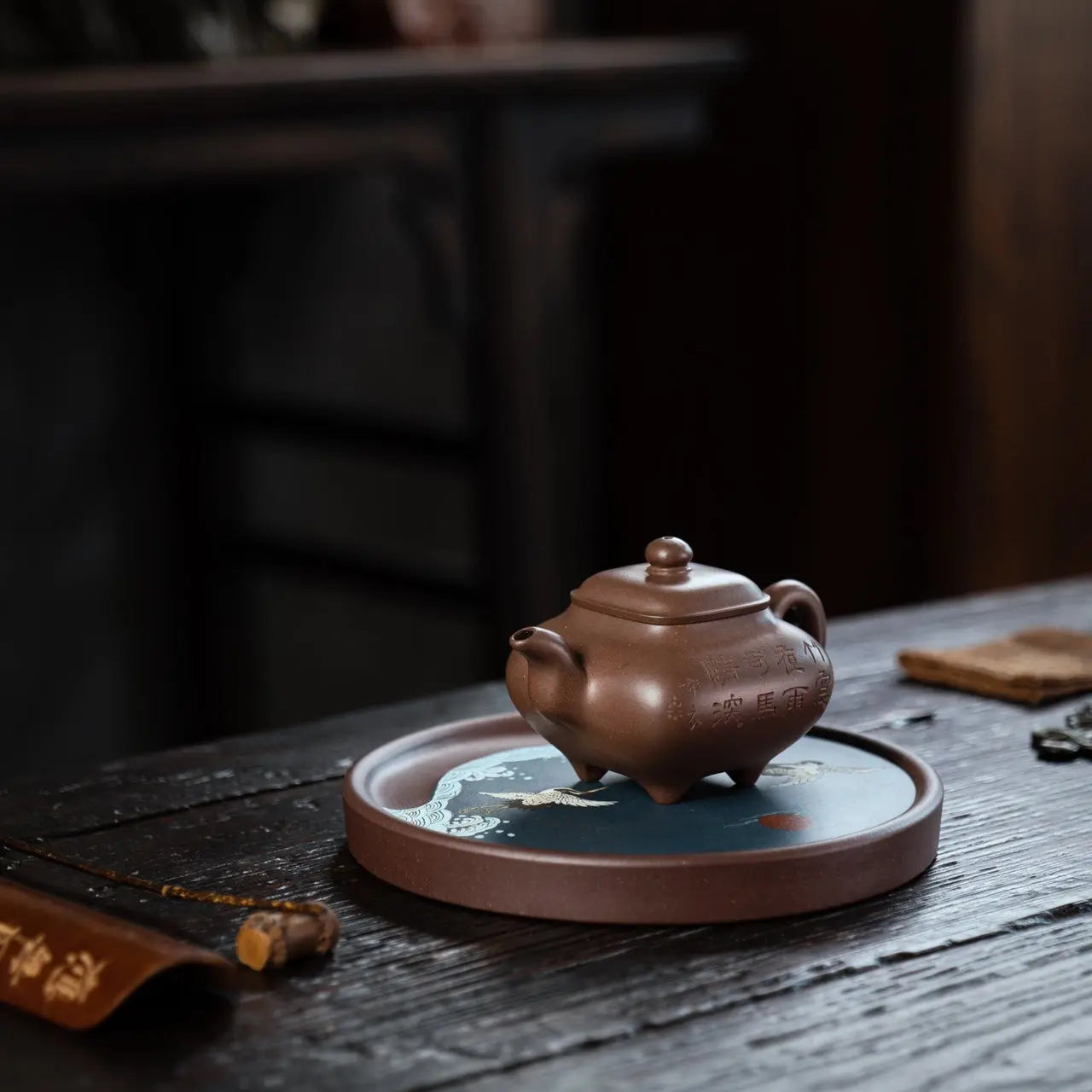 Hu Cheng - Dry Bubble Tray 江苏宜兴
