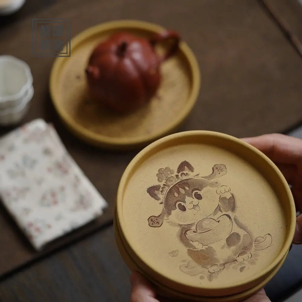 Hu Cheng - Dry Bubble Tray 江苏宜兴