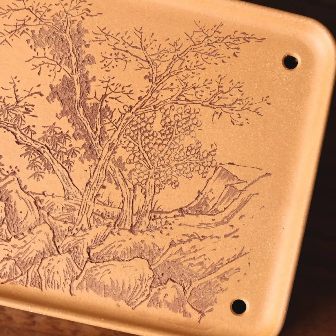 Hu Cheng - Dry Bubble Tray 江苏宜兴