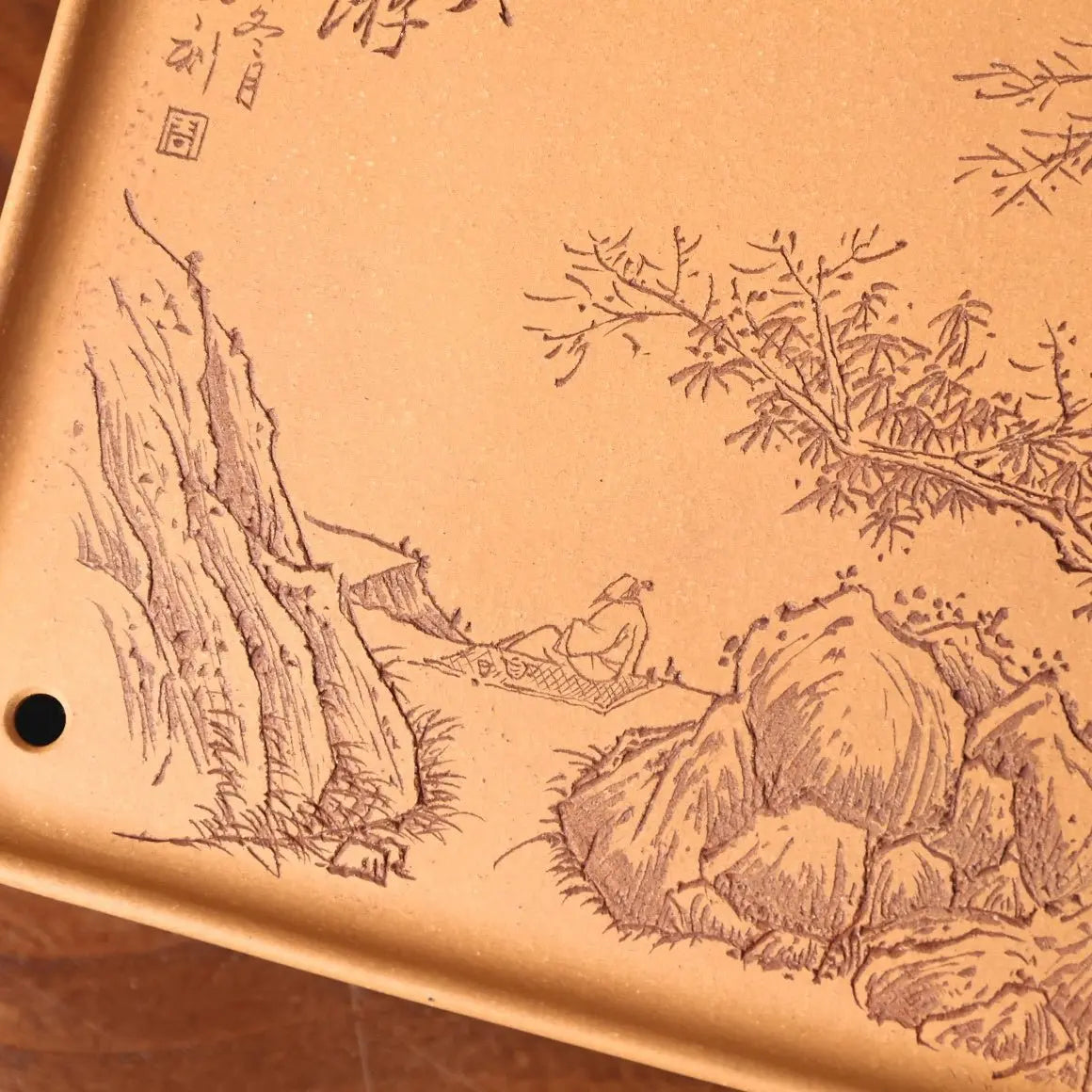 Hu Cheng - Dry Bubble Tray 江苏宜兴