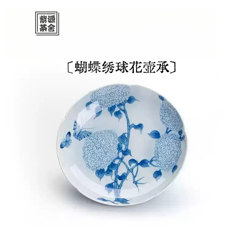 Hu Die Xiu Qiu Hua - Jing De Zhen Porcelain Gaiwan zycschina