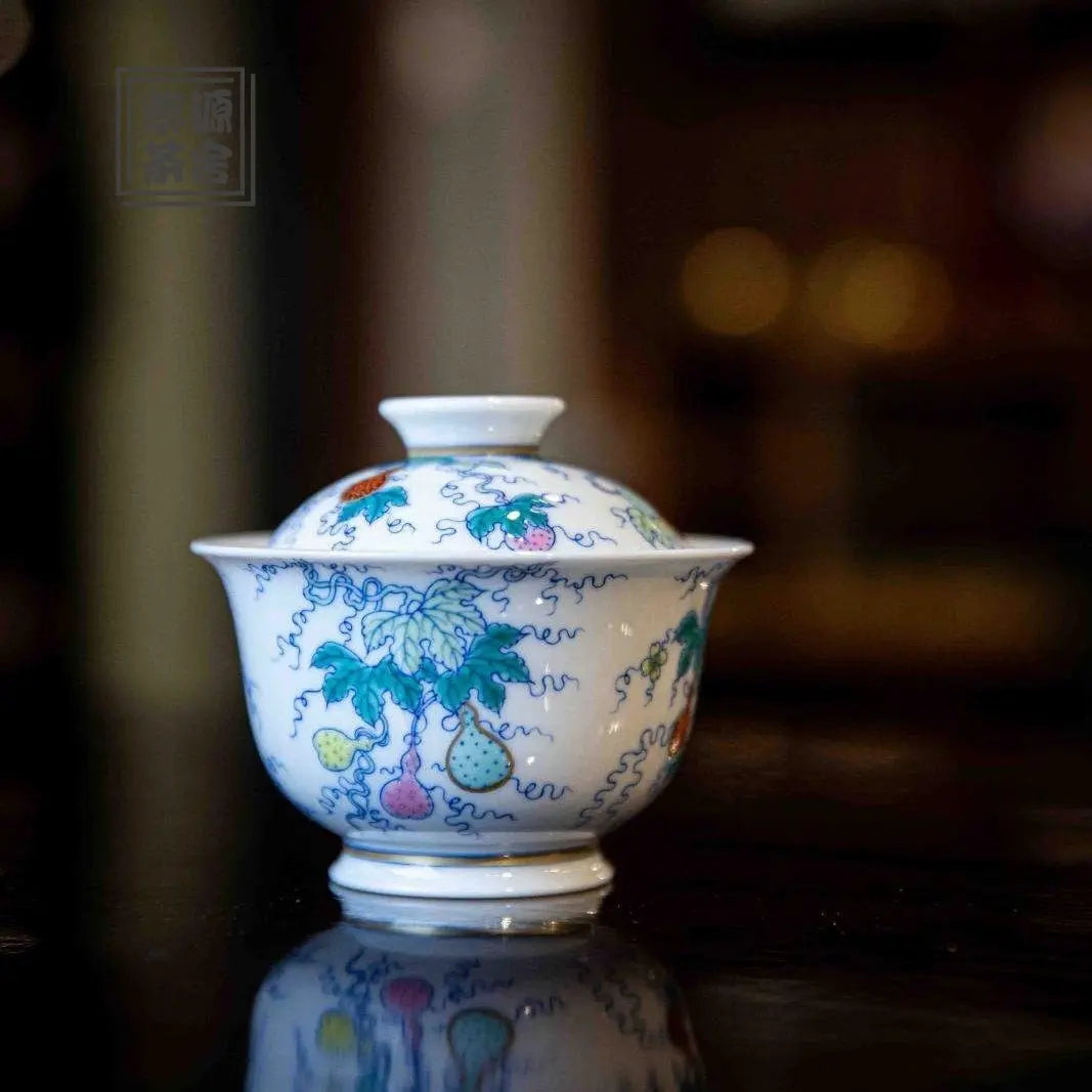 Hu Lu - Jing De Zhen Porcelain Gaiwan zycschina