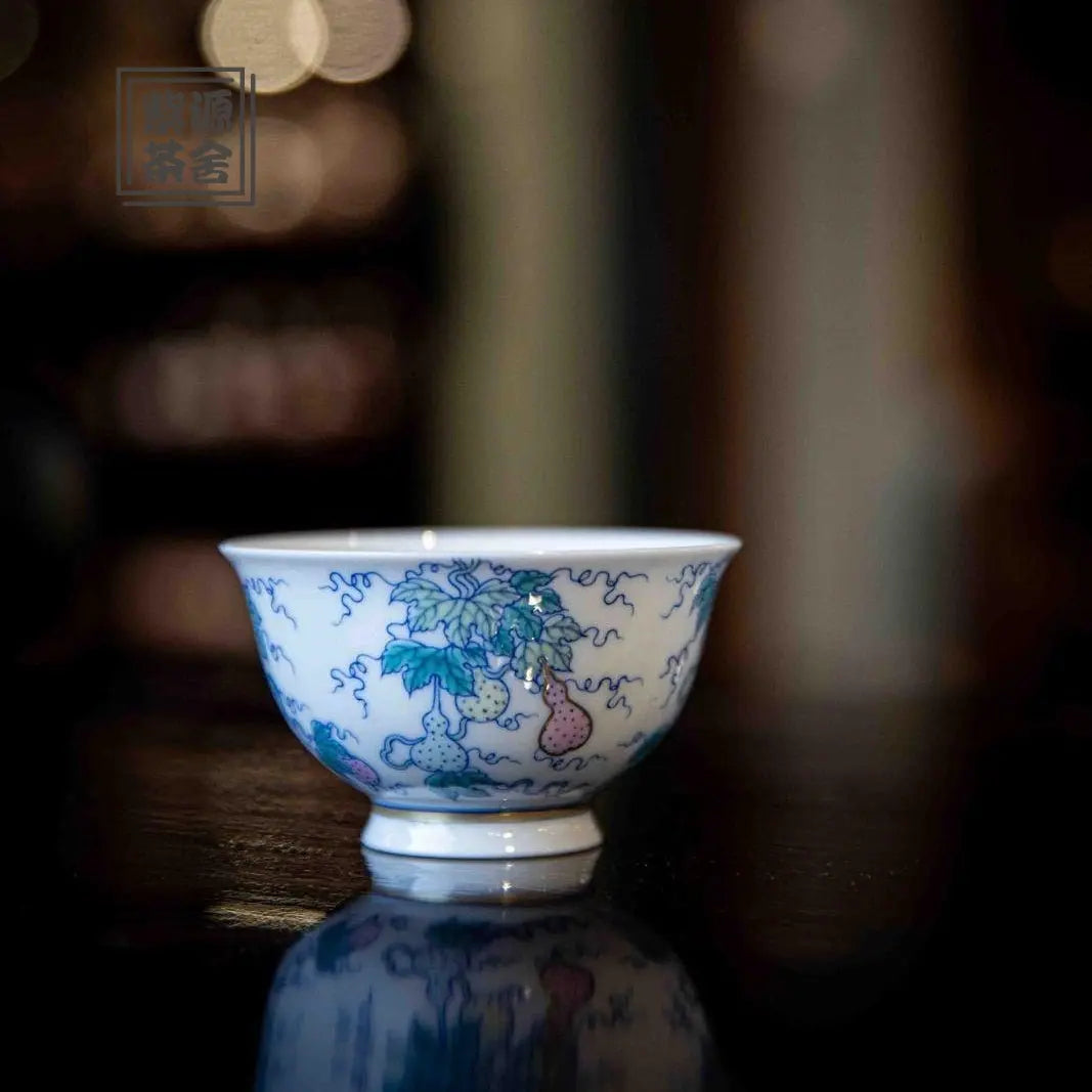 Hu Lu - Jing De Zhen Porcelain Gaiwan zycschina