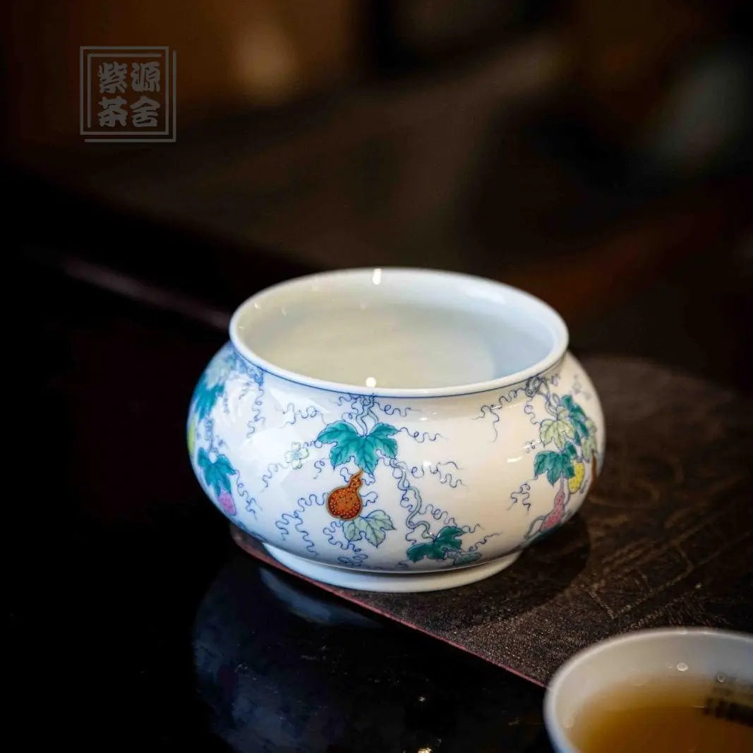 Hu Lu - Jing De Zhen Porcelain Gaiwan zycschina