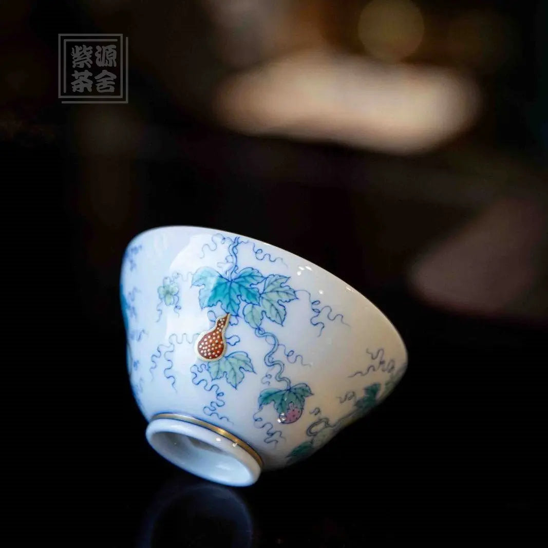 Hu Lu - Jing De Zhen Porcelain Gaiwan zycschina