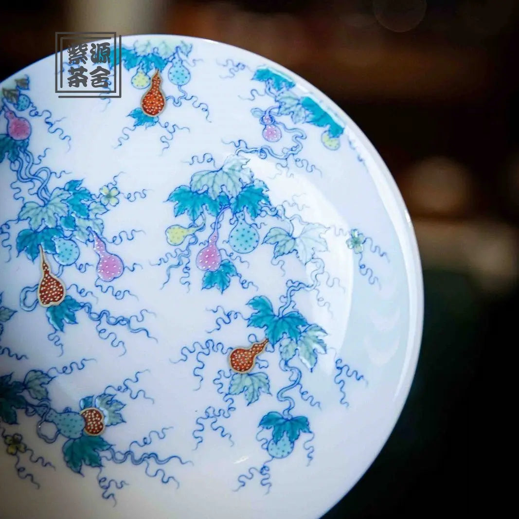Hu Lu - Jing De Zhen Porcelain Gaiwan zycschina