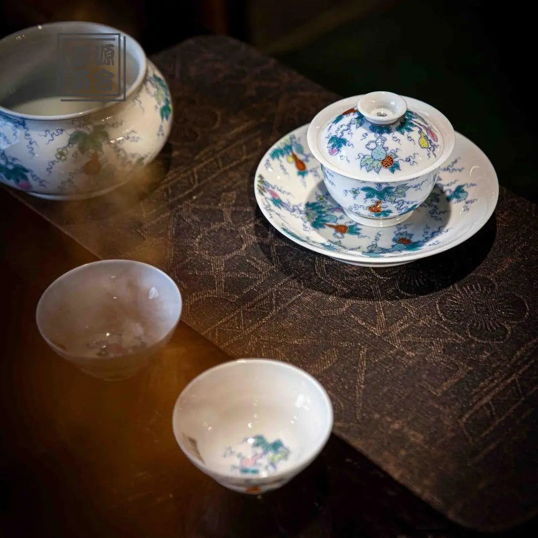 Hu Lu - Jing De Zhen Porcelain Gaiwan zycschina