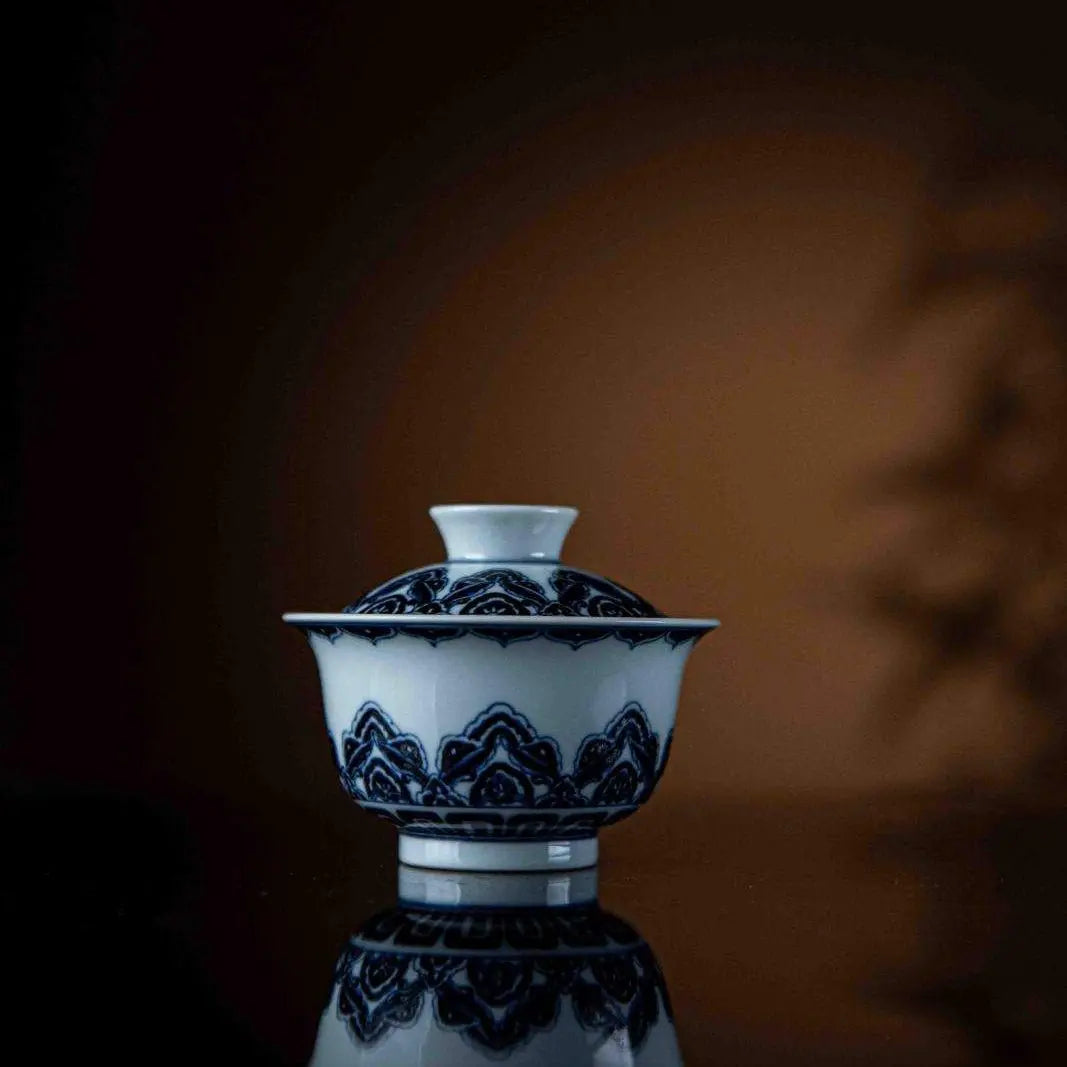 Hua Hui 125cc - Jing De Zhen Porcelain Gaiwan zycschina