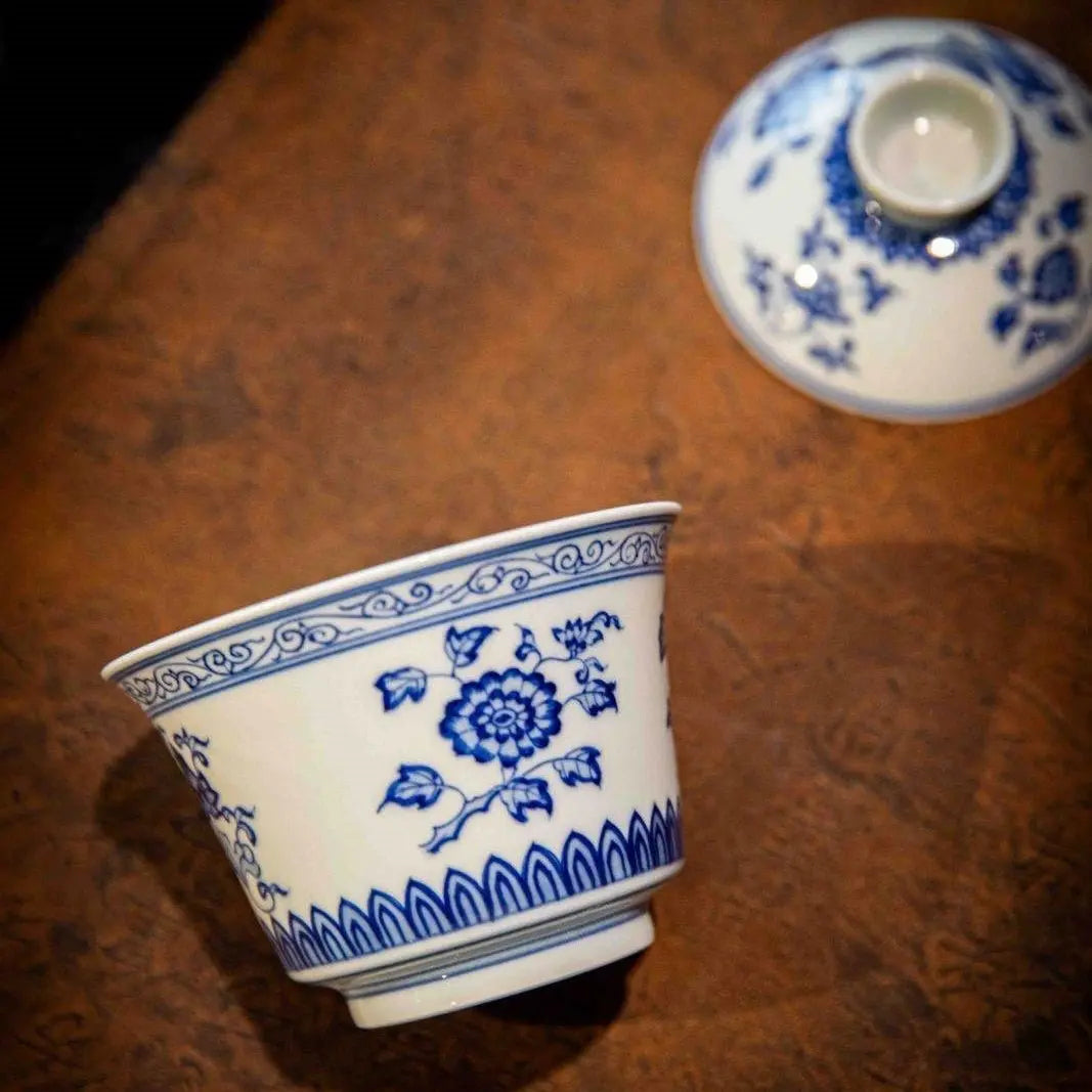 Hua Hui 125cc - Jing De Zhen Porcelain Gaiwan zycschina