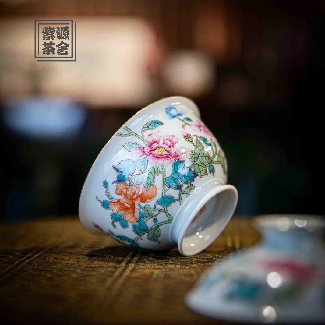 Hua Hui - Jing De Zhen Porcelain Gaiwan zycschina