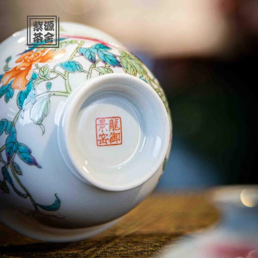 Hua Hui - Jing De Zhen Porcelain Gaiwan zycschina