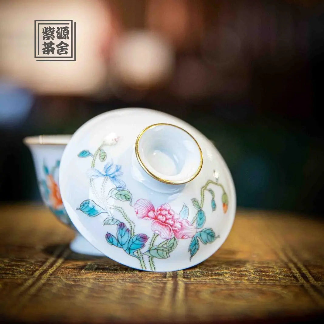 Hua Hui - Jing De Zhen Porcelain Gaiwan zycschina