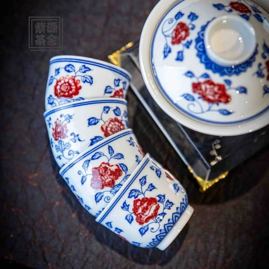 Hua Hui - Jing De Zhen Porcelain Gaiwan zycschina