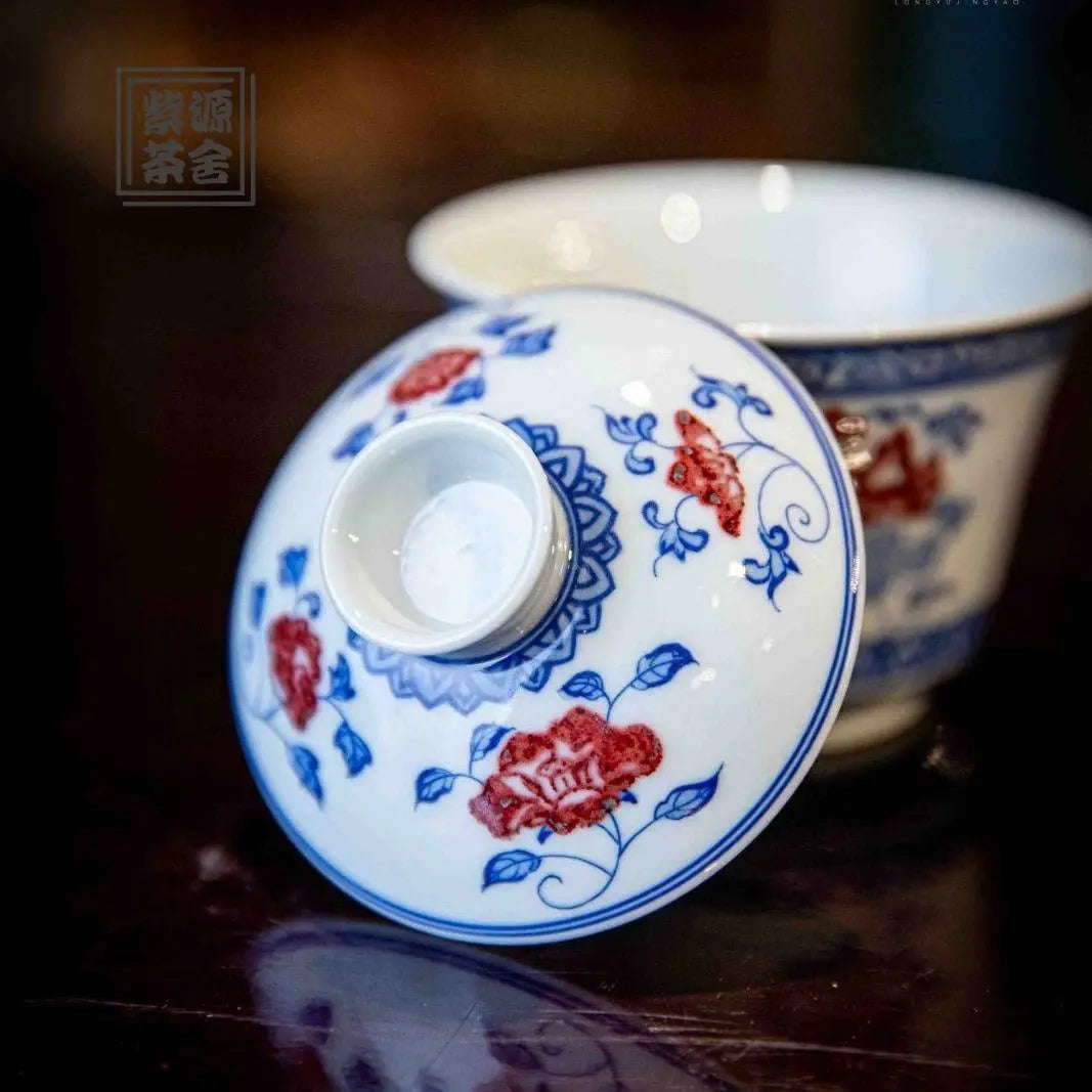 Hua Hui - Jing De Zhen Porcelain Gaiwan zycschina
