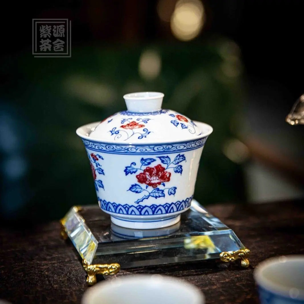 Hua Hui - Jing De Zhen Porcelain Gaiwan zycschina