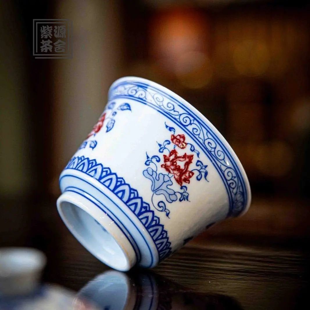 Hua Hui - Jing De Zhen Porcelain Gaiwan zycschina