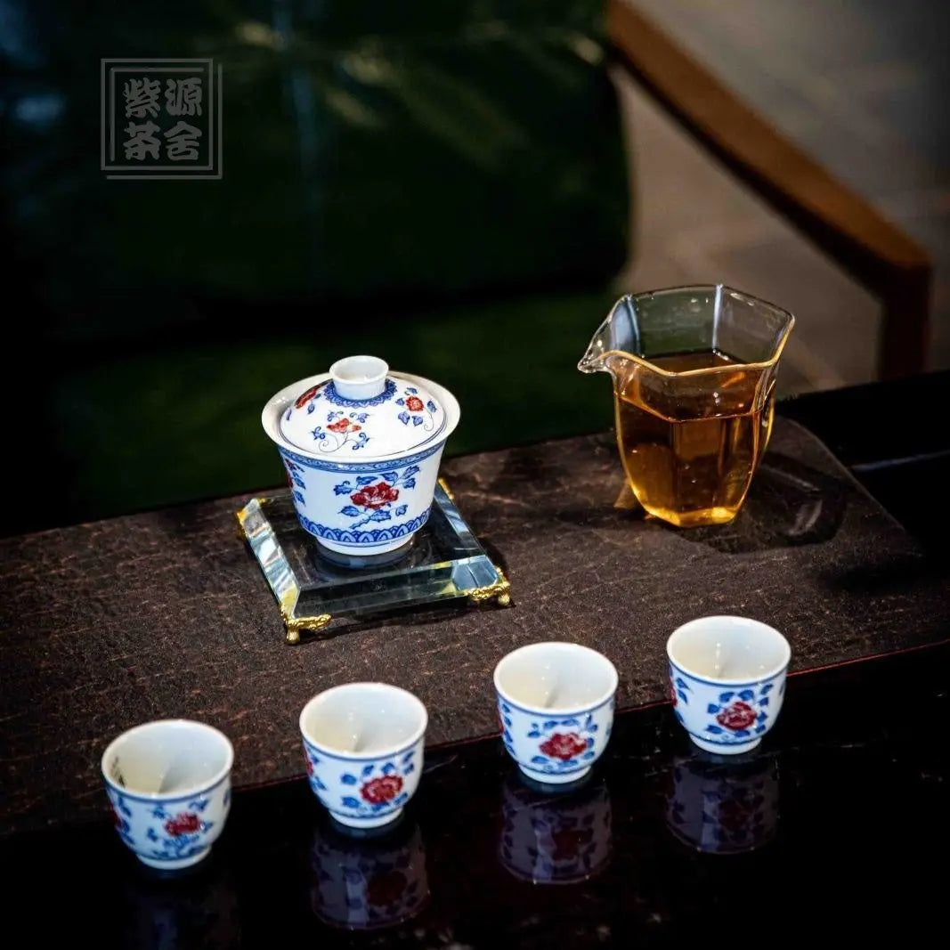 Hua Hui - Jing De Zhen Porcelain Gaiwan zycschina