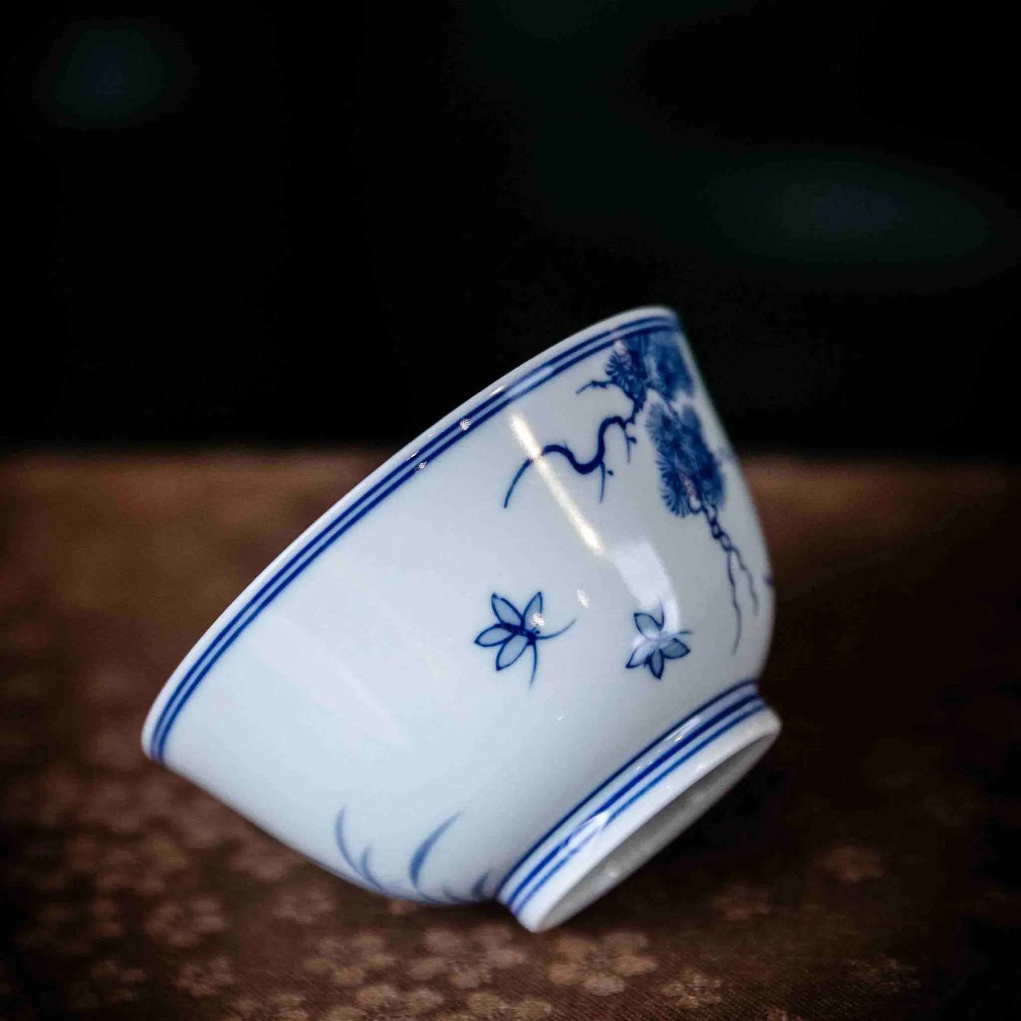 Hua Niao 120cc - Jing De Zhen Porcelain Gaiwan zycschina