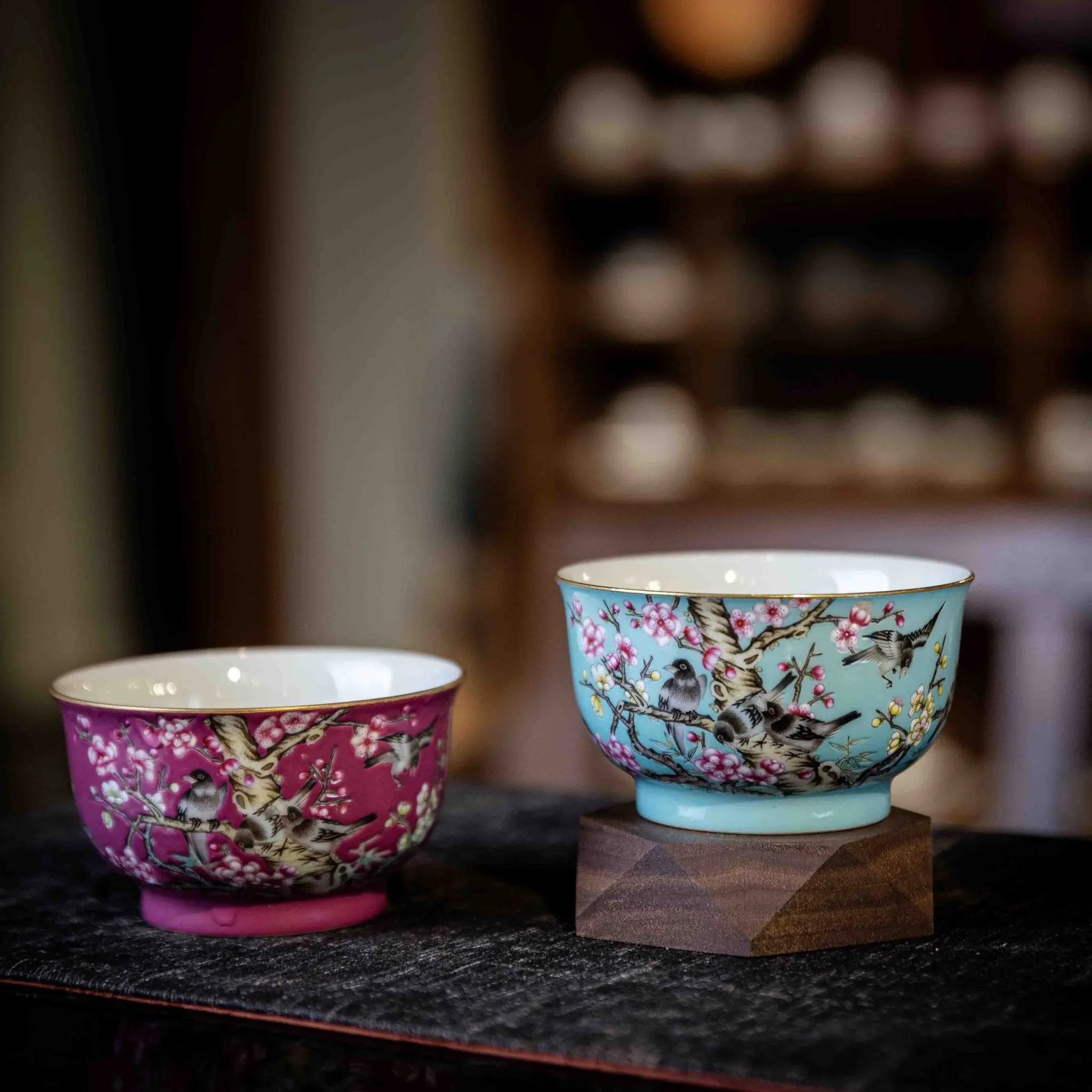 Hua Niao 170cc - Jing De Zhen Porcelain Teacup zycschina
