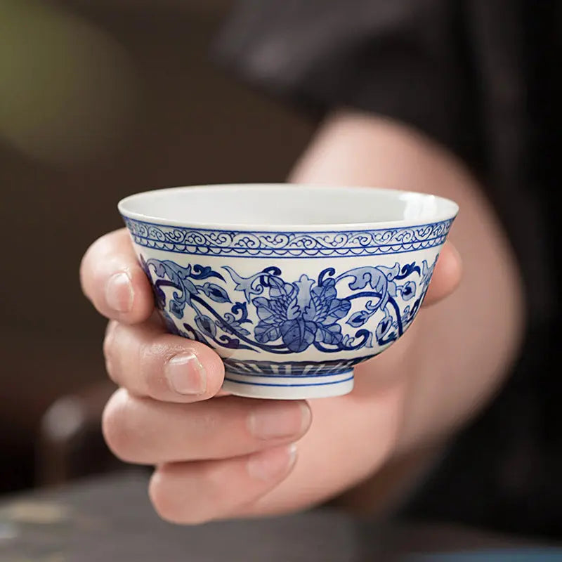 Hua Teng - Jing De Zhen Porcelain Teacup zycschina